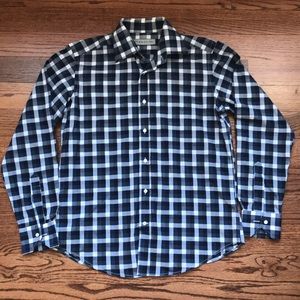 🆕 ETRO SPA Mens Button Down Plaid Dress Shirt